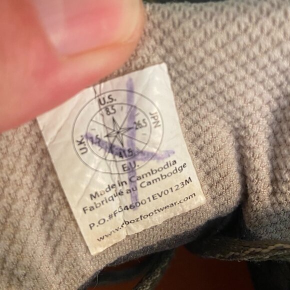 Oboz Katabatic Mid Waterproof Trail Boots, size 8.5 - Picture 8 of 8